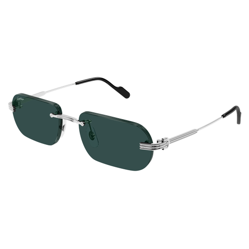 Occhiali da sole CARTIER CT0577S ARGENTO