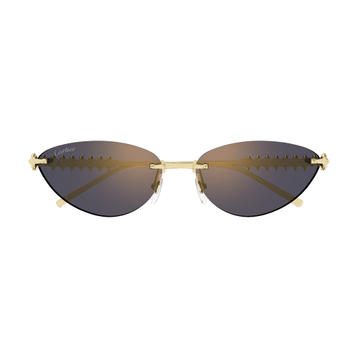 Occhiali da sole CARTIER CT0543S oro a