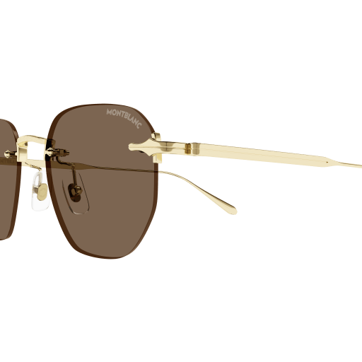Occhiali da sole MONTBLANC MB0405S ORO 2