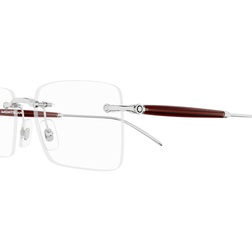 Occhiali da vista MONTBLANC MB0411O ARGENTO