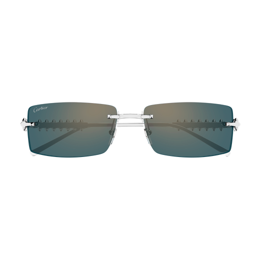 Occhiali da sole CARTIER CT0604S ARGENTO