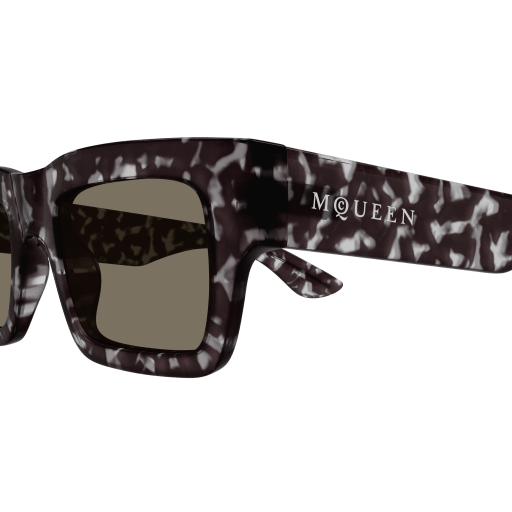 Occhiali da sole ALEXANDER MCQUEEN AM0508S HAVANA