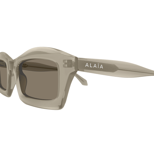 Occhiali da sole AZZEDINE ALAIA AA0089S MARRONE