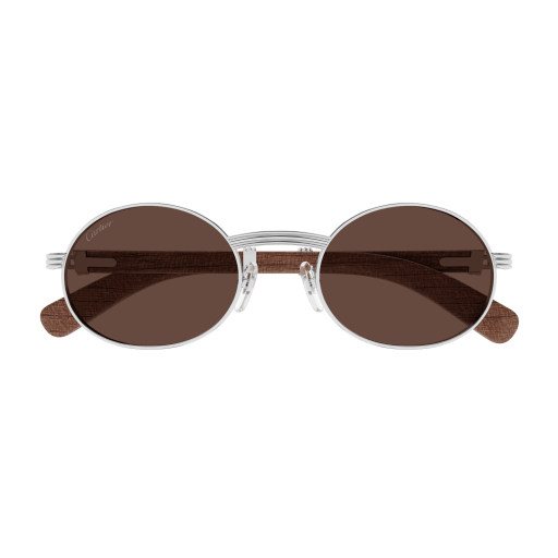 Occhiali da sole CARTIER CT0464S ARGENTO1