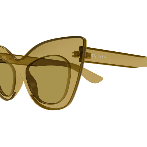 Occhiali da sole ALEXANDER MCQUEEN AM0516S GIALLO