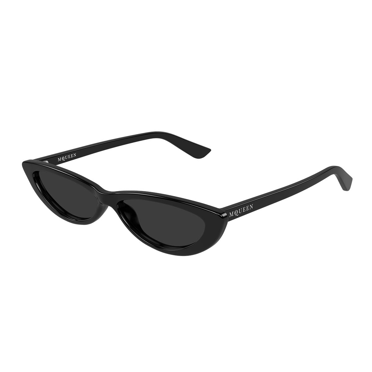 Alexander McQueen Occhiali da Sole AM0535S 001 Nero/Grigio Donna