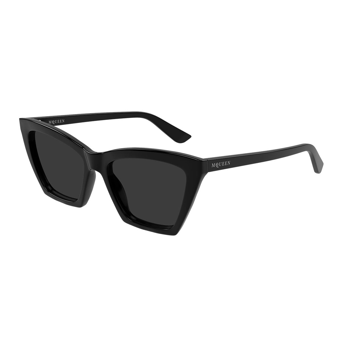 Alexander McQueen Occhiali da Sole AM0536S 001 Nero/Grigio Donna