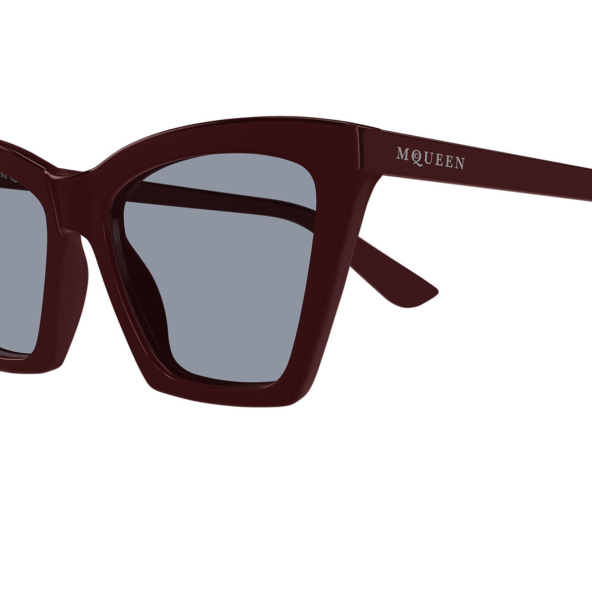 Alexander McQueen Occhiali da Sole AM0536S 004 Rosso/Azzurro Donna