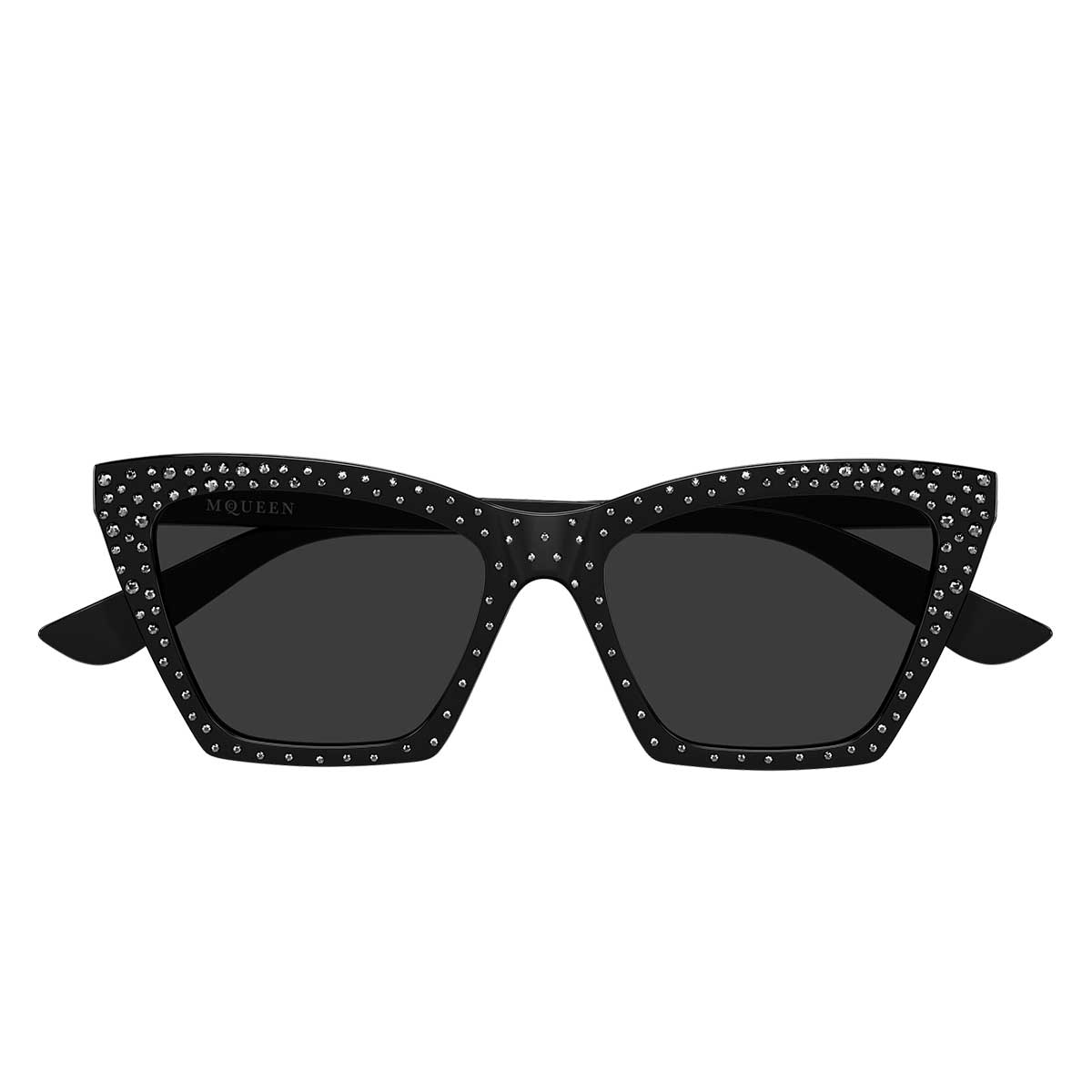 Alexander McQueen Occhiali da Sole AM0536S 005 Nero/Grigio Donna