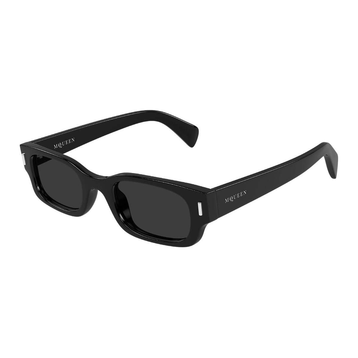 Alexander McQueen Occhiali da Sole AM0549S 001 Nero/Grigio Donna