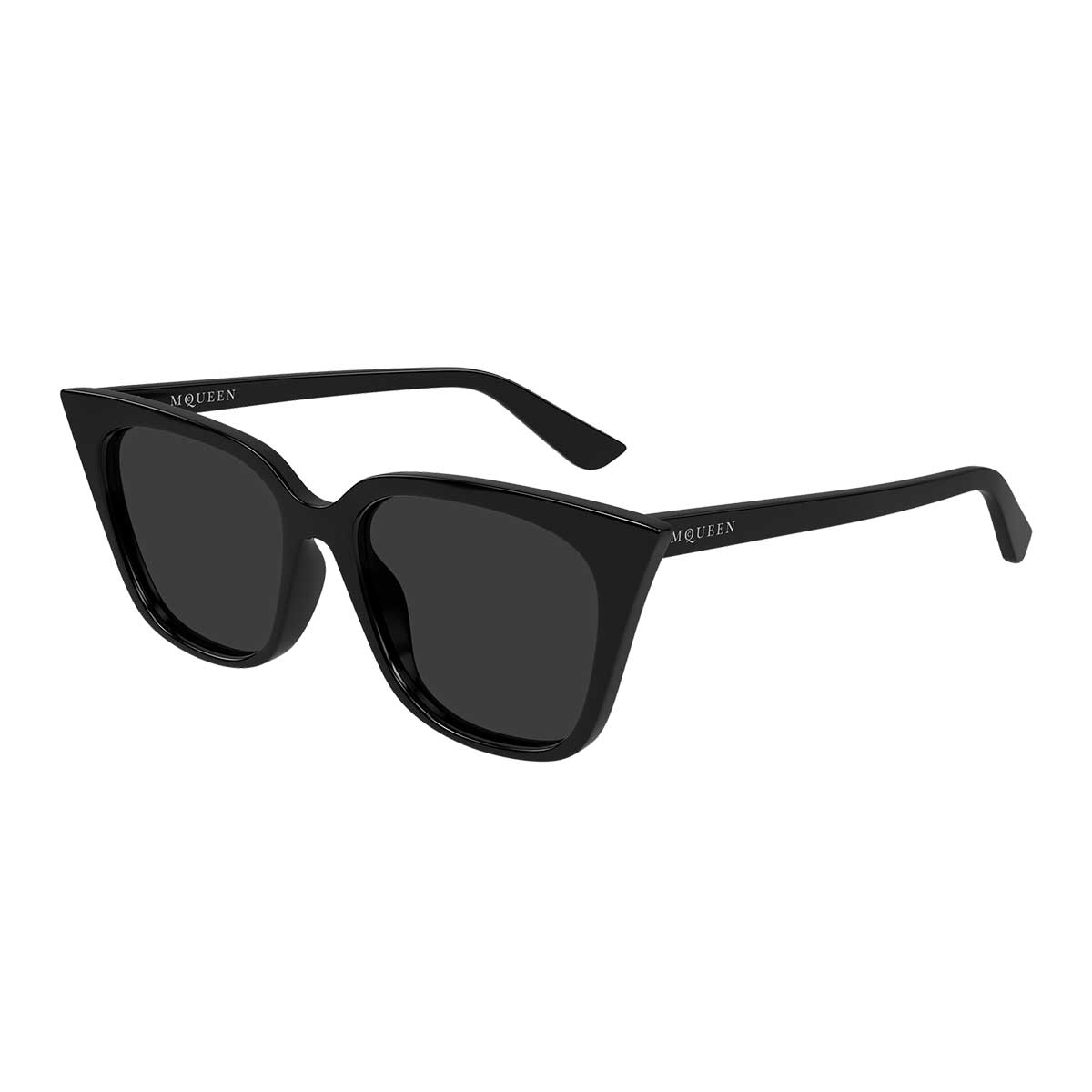 Alexander McQueen Occhiali da Sole AM0556S 001 Nero/Grigio Donna