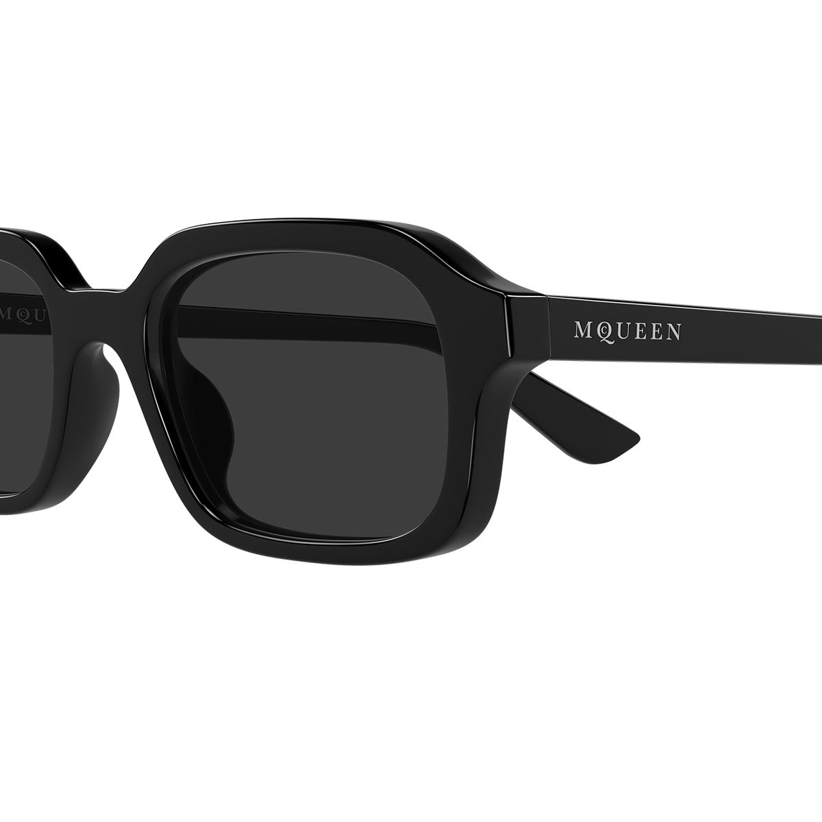 Alexander McQueen Occhiali da Sole AM0558S 001 Nero/Grigio Uomo