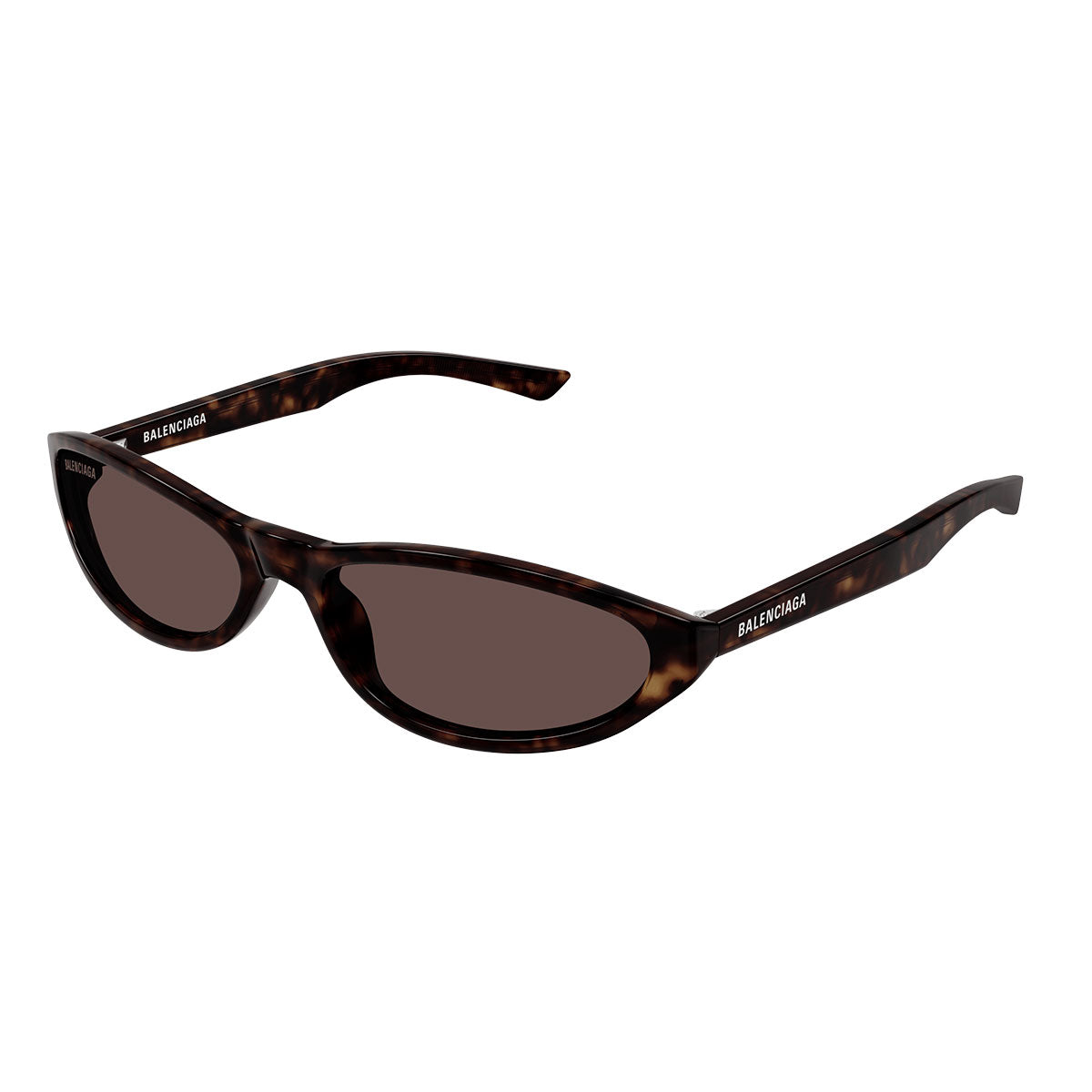 Balenciaga Occhiali da Sole BB0007S 013 Marrone/Marrone Unisex