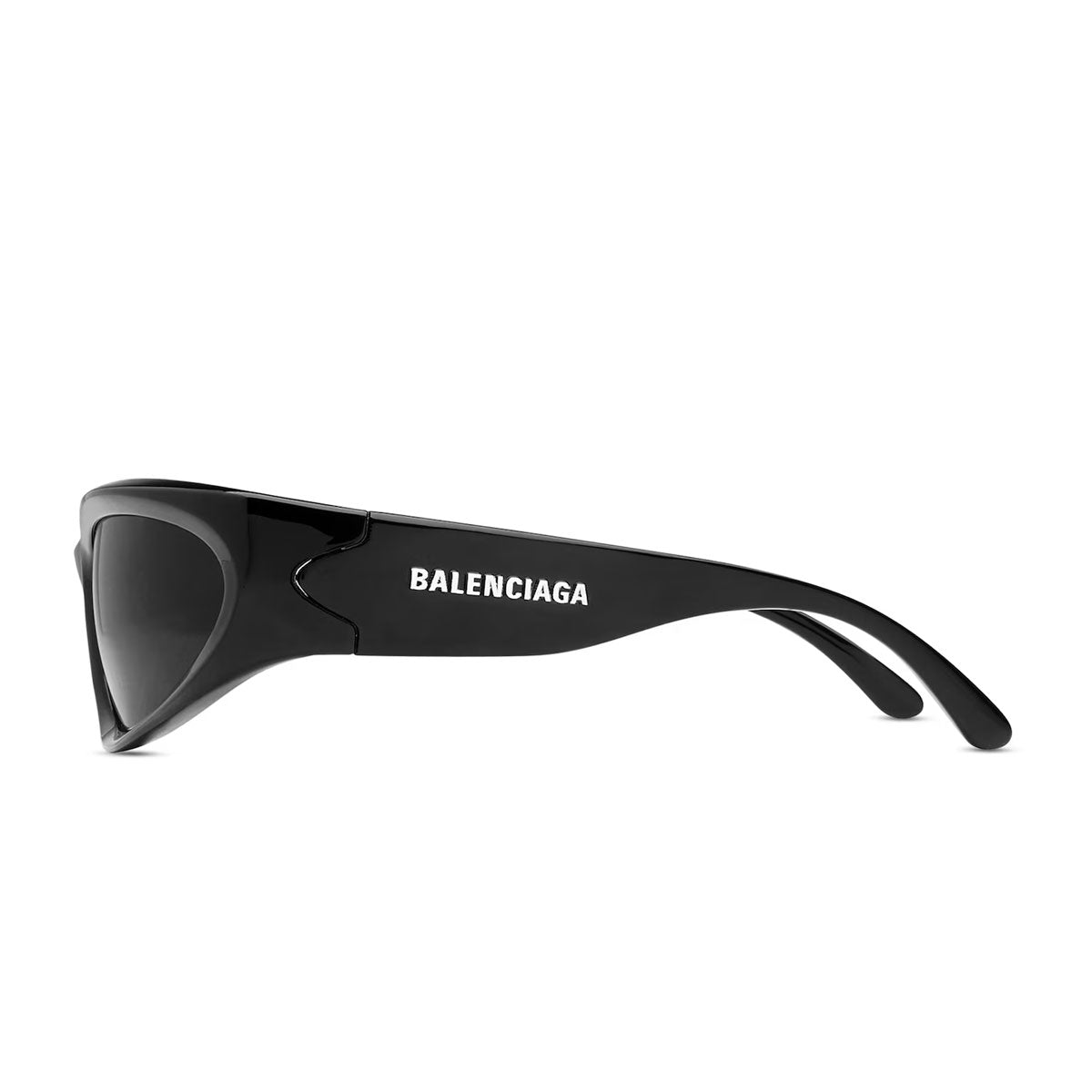 Balenciaga Occhiali da Sole BB0157S 001 Justin Bieber Nero/Grigio Uomo