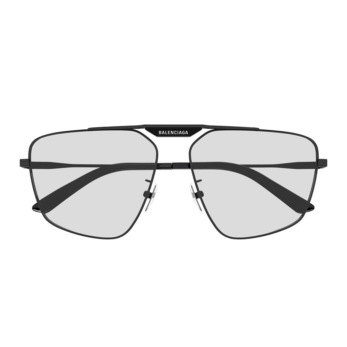 Balenciaga Occhiali da Sole BB0246SA 004 Grigio/Grigio Chiaro Uomo