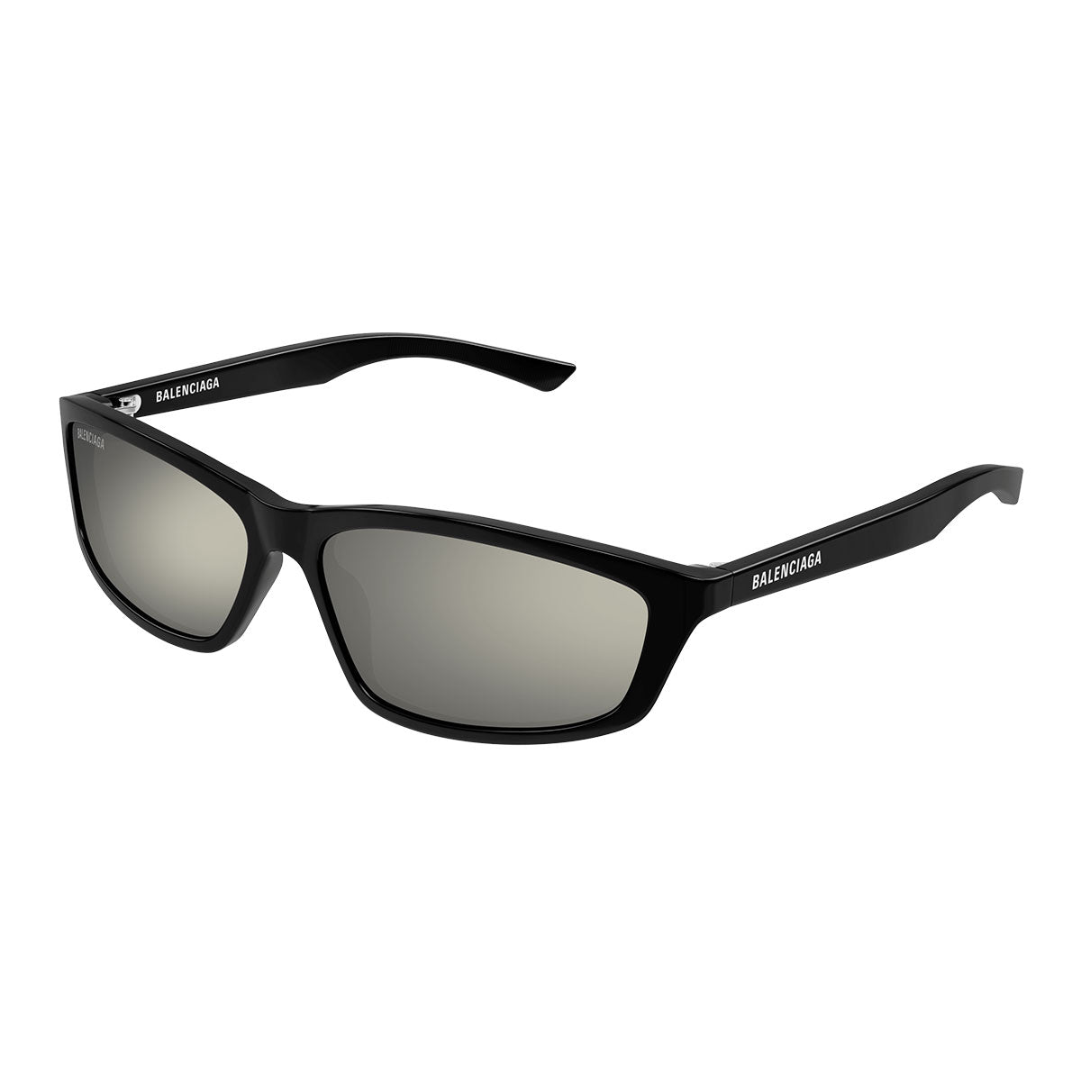 Balenciaga Occhiali da Sole BB0401S 002 Nero/Bianco Unisex