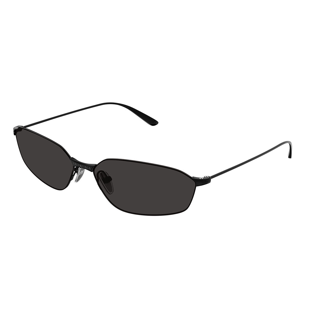 Balenciaga Occhiali da Sole BB0412S 001 Nero/Grigio Unisex