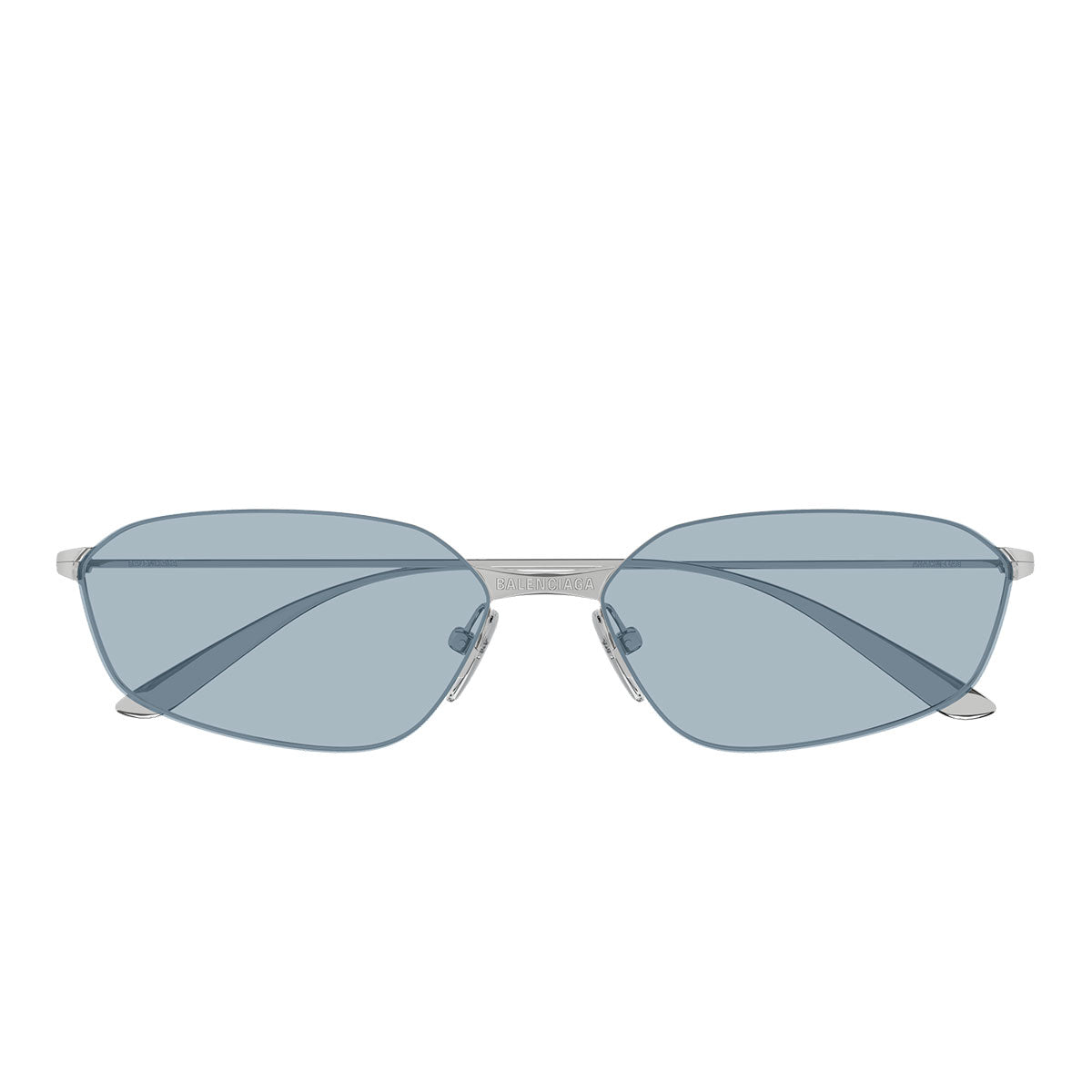 Balenciaga Occhiali da Sole BB0412S 005 Rutenio/Azzurro Unisex