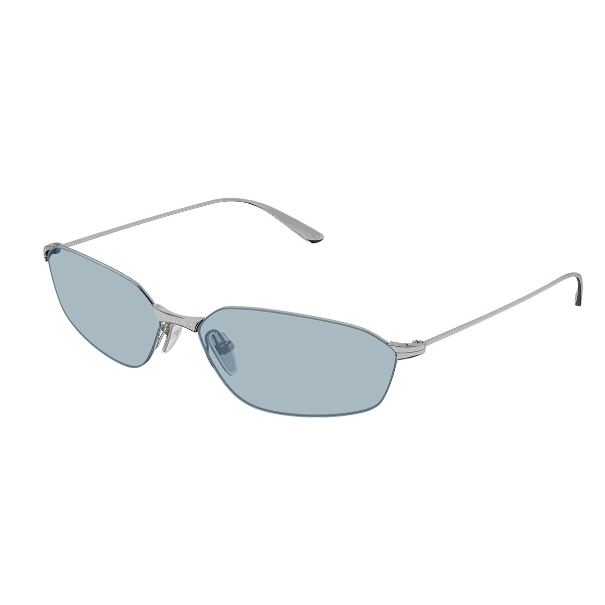 Balenciaga Occhiali da Sole BB0412S 005 Rutenio/Azzurro Unisex