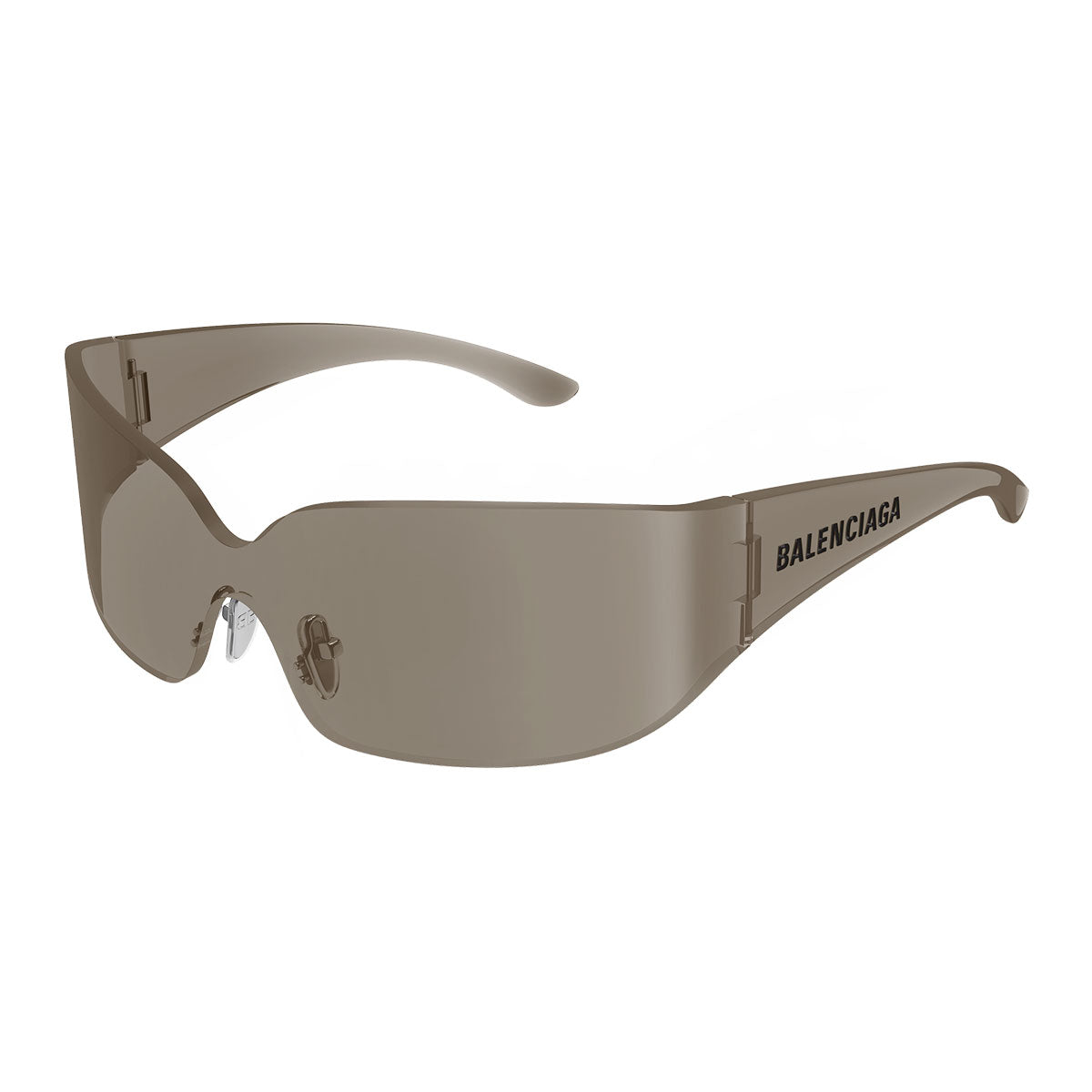 Balenciaga Occhiali da Sole BB0421S 002 Marrone/Marrone Unisex