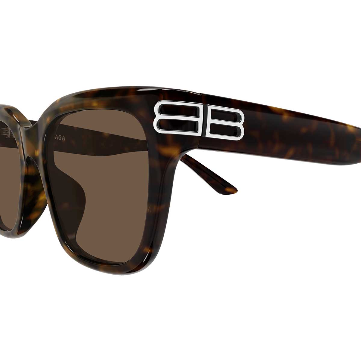 Balenciaga Occhiali da Sole BB0433SK 002 Marrone/Marrone Donna 3