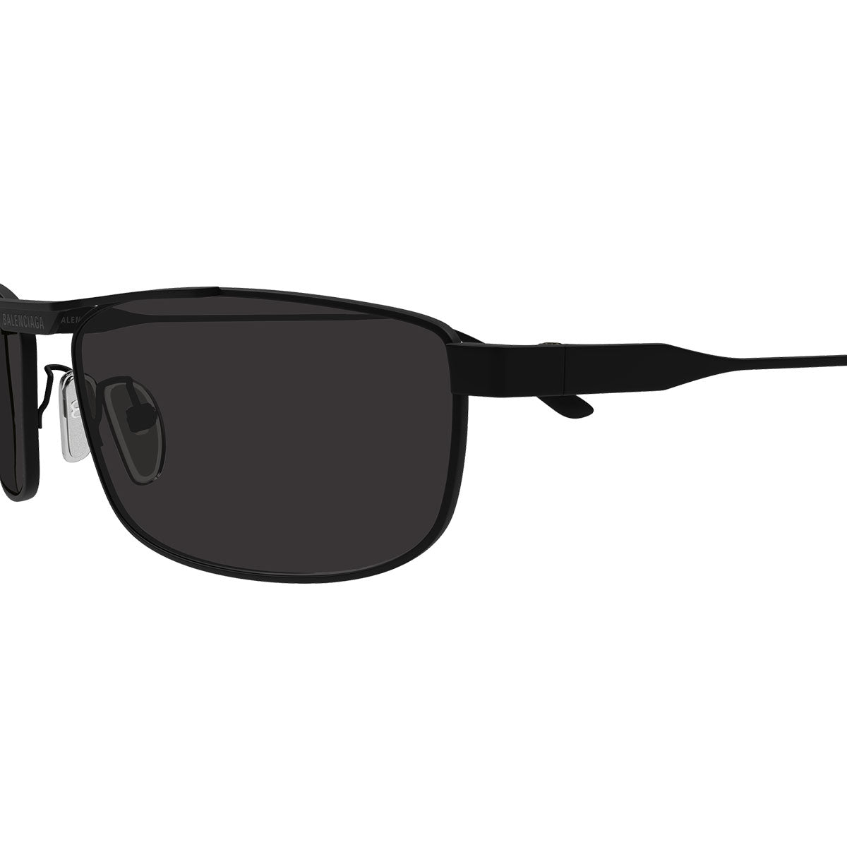 Balenciaga Occhiali da Sole BB0451S 001 Nero/Grigio Unisex