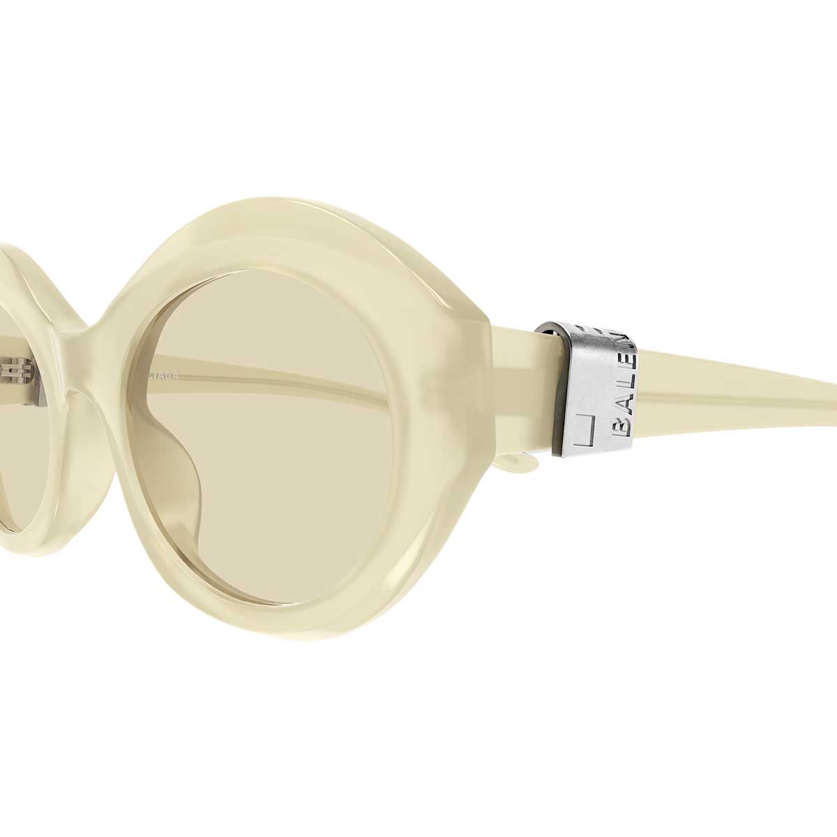Balenciaga Occhiali da Sole BB0460S 005 Giallo/Marrone Donna 3