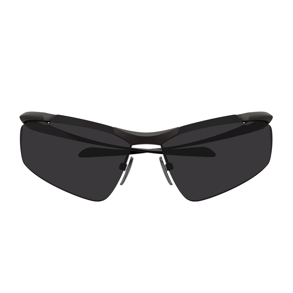 Balenciaga Occhiali da Sole BB0462S 001 Grigio/Grigio Unisex