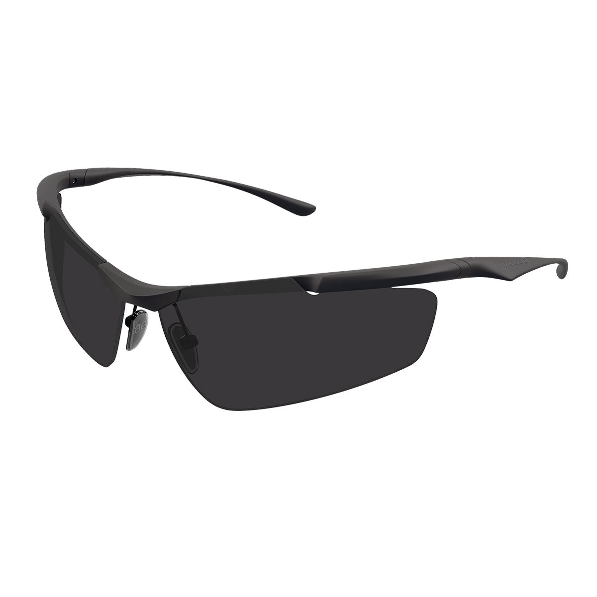 Balenciaga Occhiali da Sole BB0462S 001 Grigio/Grigio Unisex