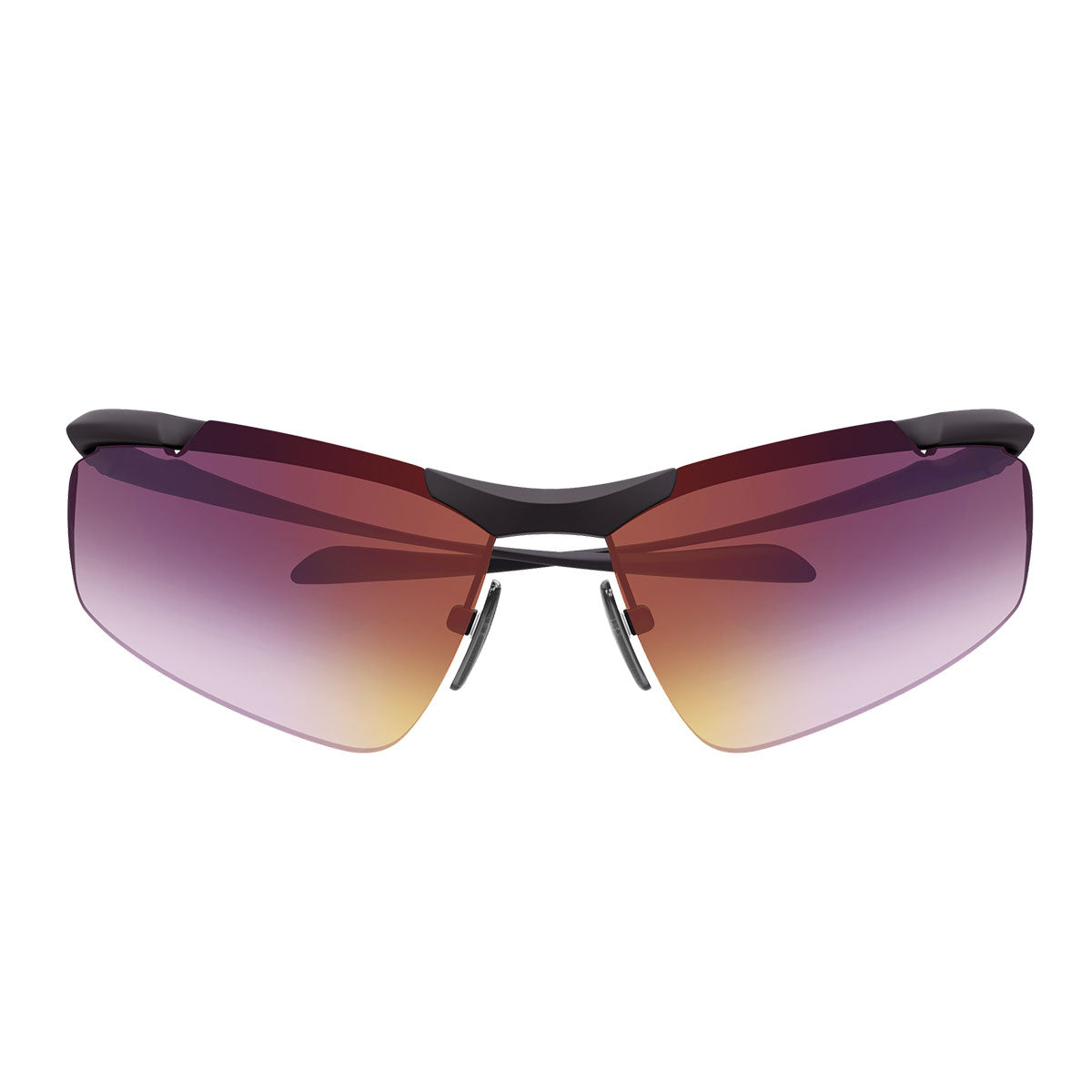 Balenciaga Occhiali da Sole BB0462S 002 Rutenio/Viola Unisex