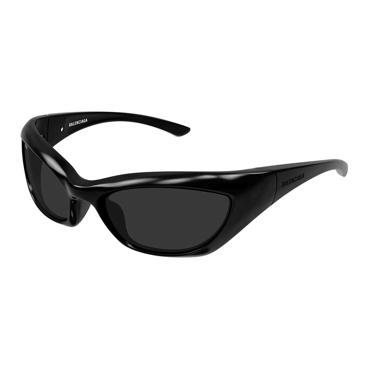Balenciaga Occhiali da Sole BB0463S 001 Nero/Grigio Unisex