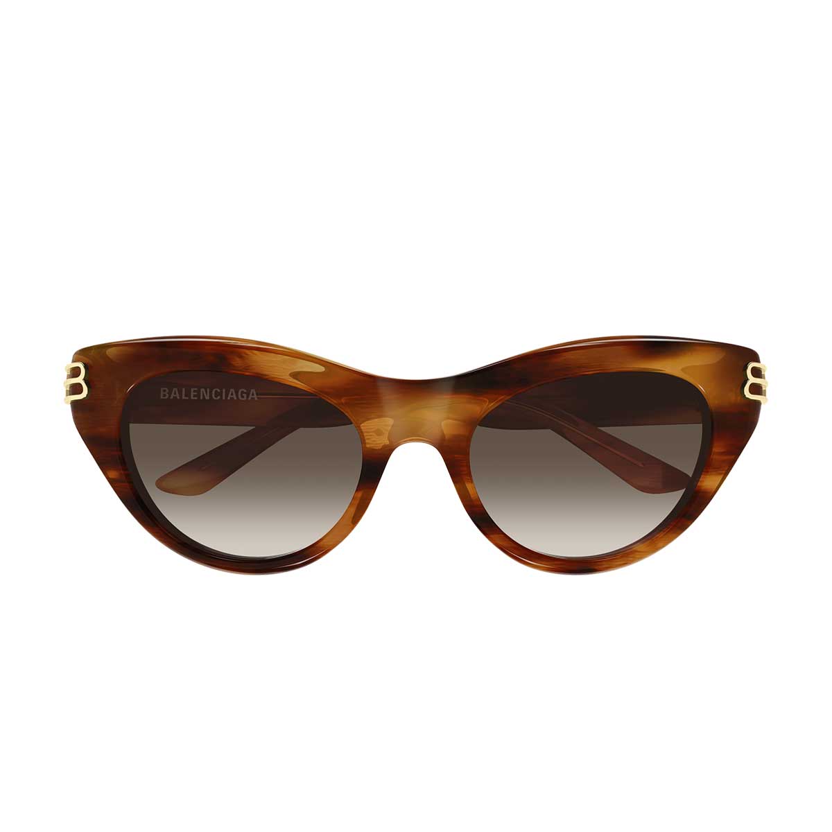 Balenciaga Occhiali da Sole BB0466S 002 Marrone/Marrone Donna