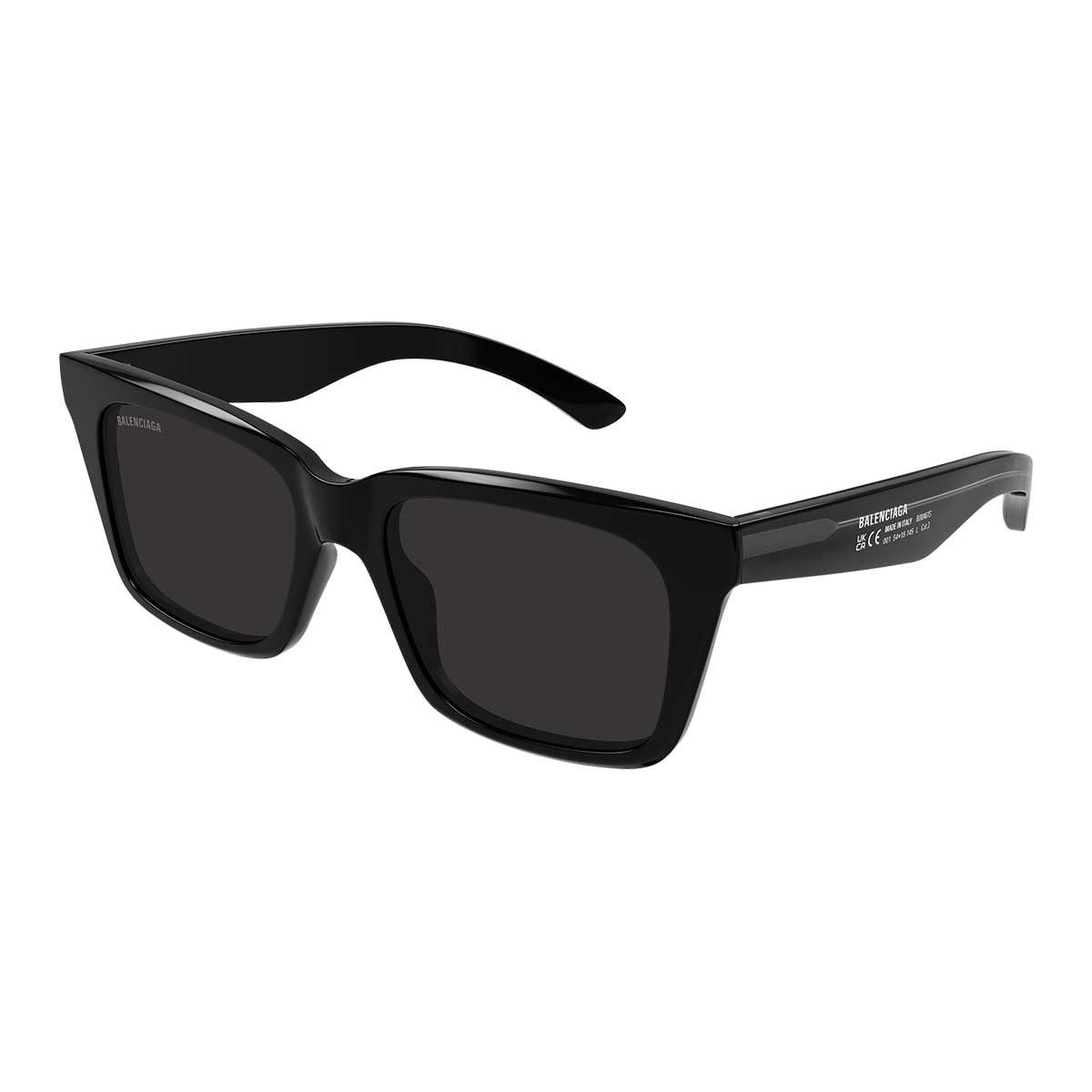 Balenciaga Occhiali da Sole BB0467S 001 Nero/Grigio Uomo 2