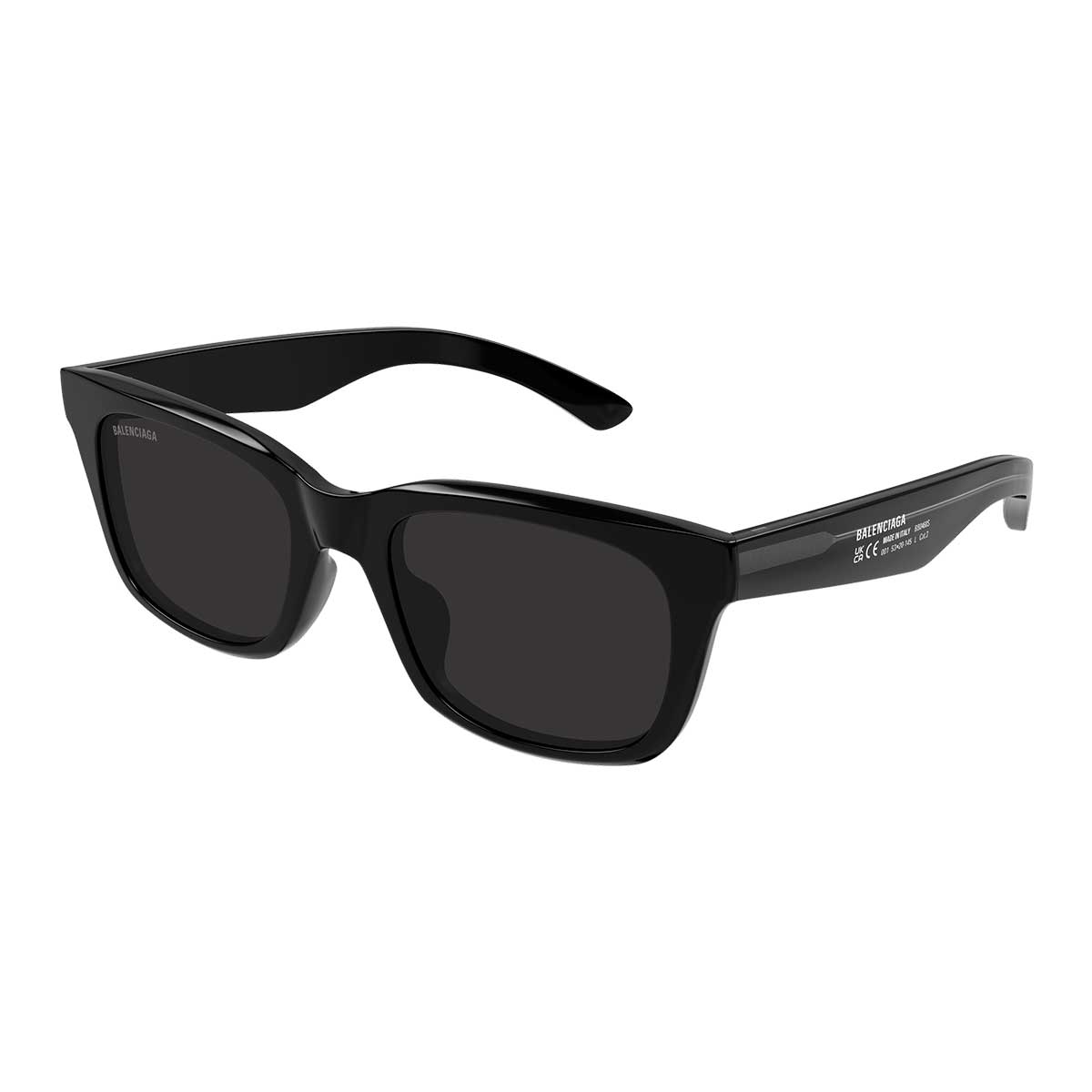 Balenciaga Occhiali da Sole BB0468S 001 Nero/Grigio Uomo 2