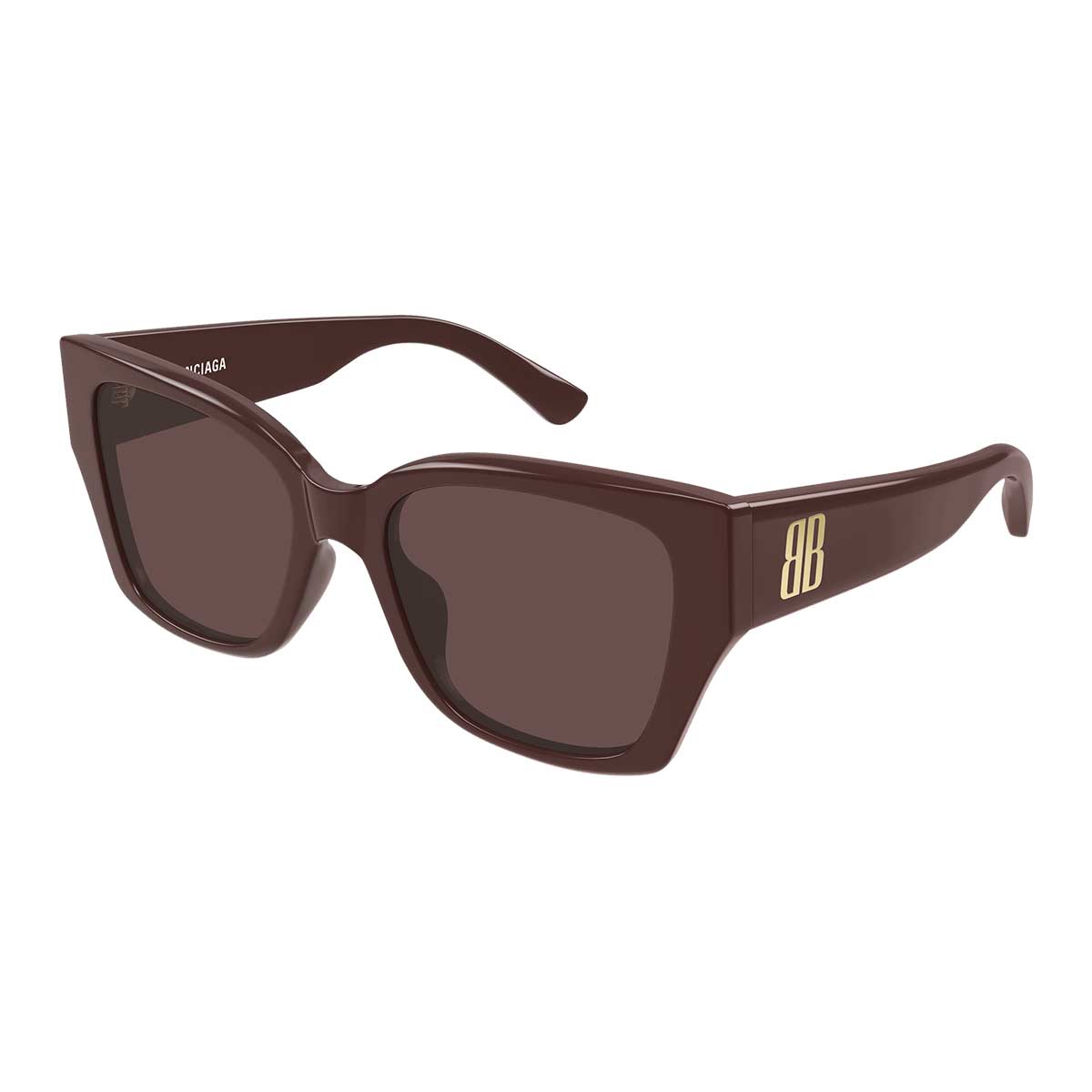 Balenciaga Occhiali da Sole BB0474S 003 Burgundy/Marrone Donna