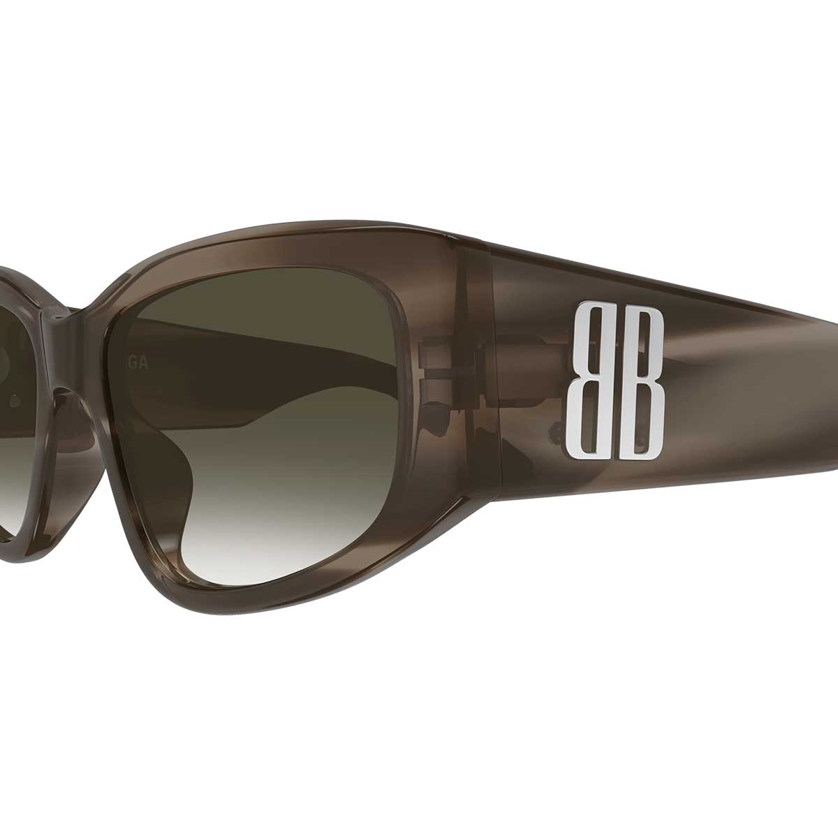 Balenciaga Occhiali da Sole BB0475S 003 Marrone/Marrone Donna