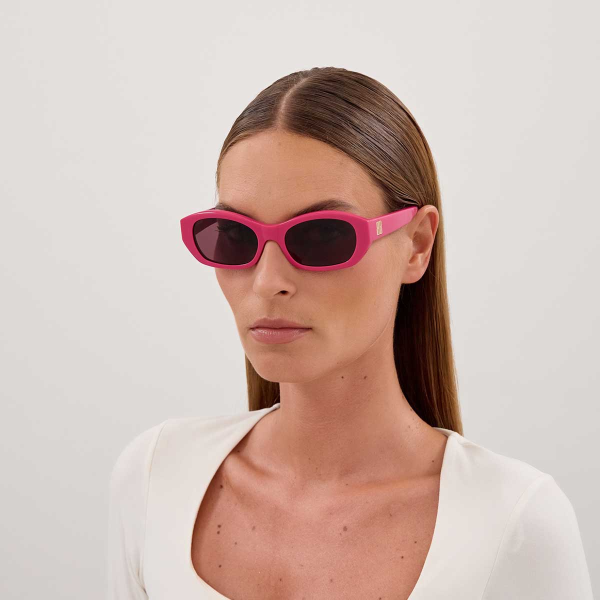 Balenciaga Occhiali da Sole BB0476S 004 Fucsia/Viola Donna