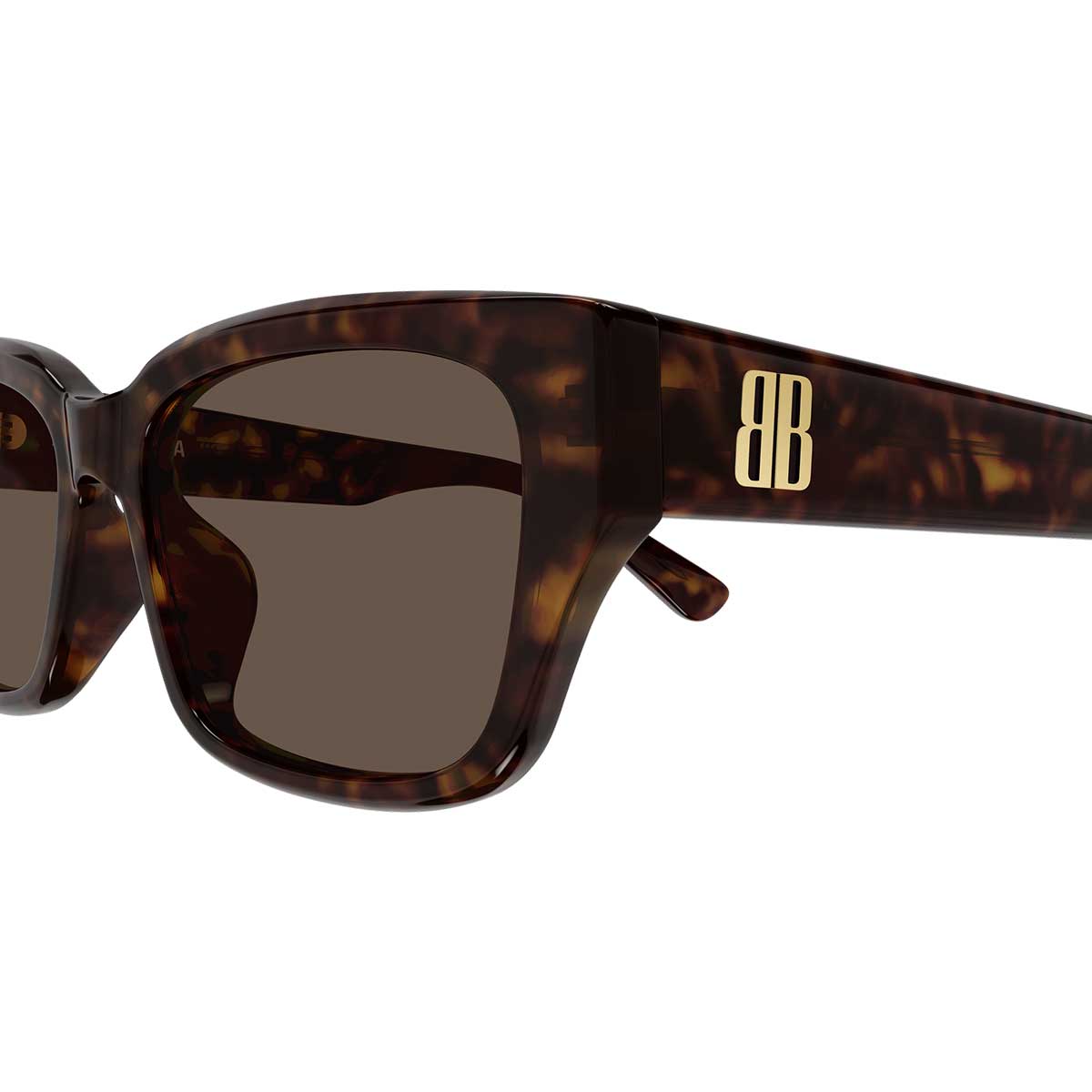 Balenciaga Occhiali da Sole BB0480SK 002 Marrone/Marrone Unisex 3