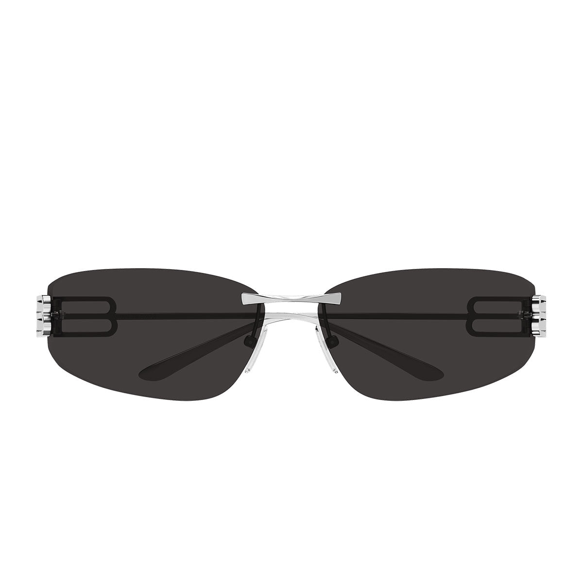 Balenciaga Occhiali da Sole BB0484S 002 Rutenio/Grigio Donna