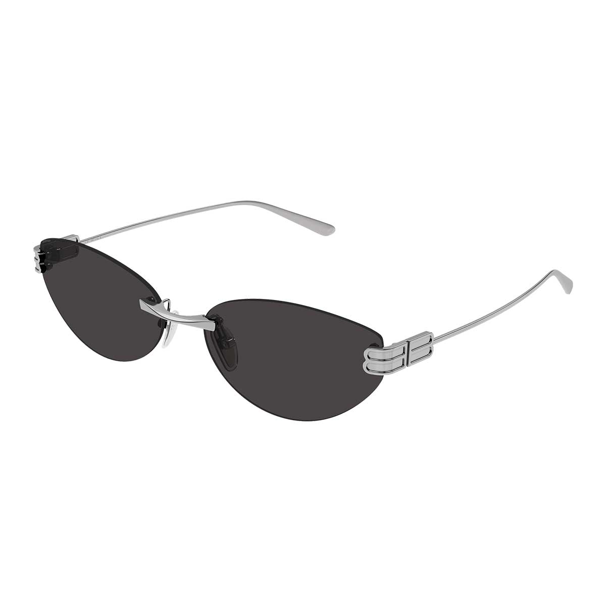 Balenciaga Occhiali da Sole BB0486S 001 Rutenio/Grigio Donna 2