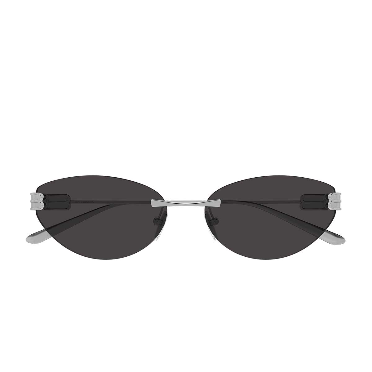 Balenciaga Occhiali da Sole BB0486S 001 Rutenio/Grigio Donna