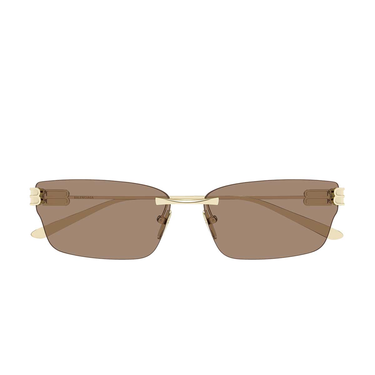 Balenciaga Occhiali da Sole BB0487S 004 Oro/Marrone Donna