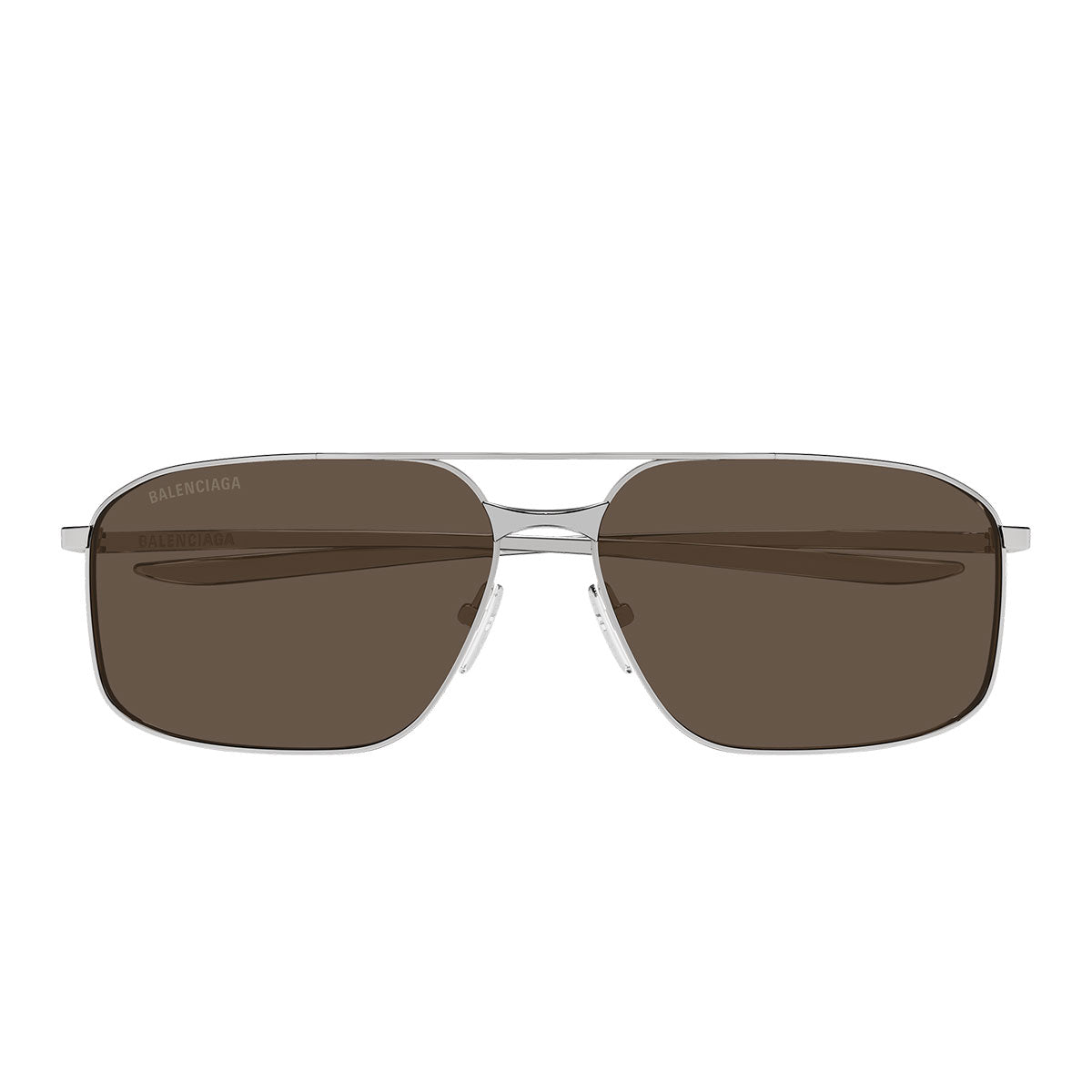 Balenciaga Occhiali da Sole BB0492S 002 Rutenio/Marrone Uomo