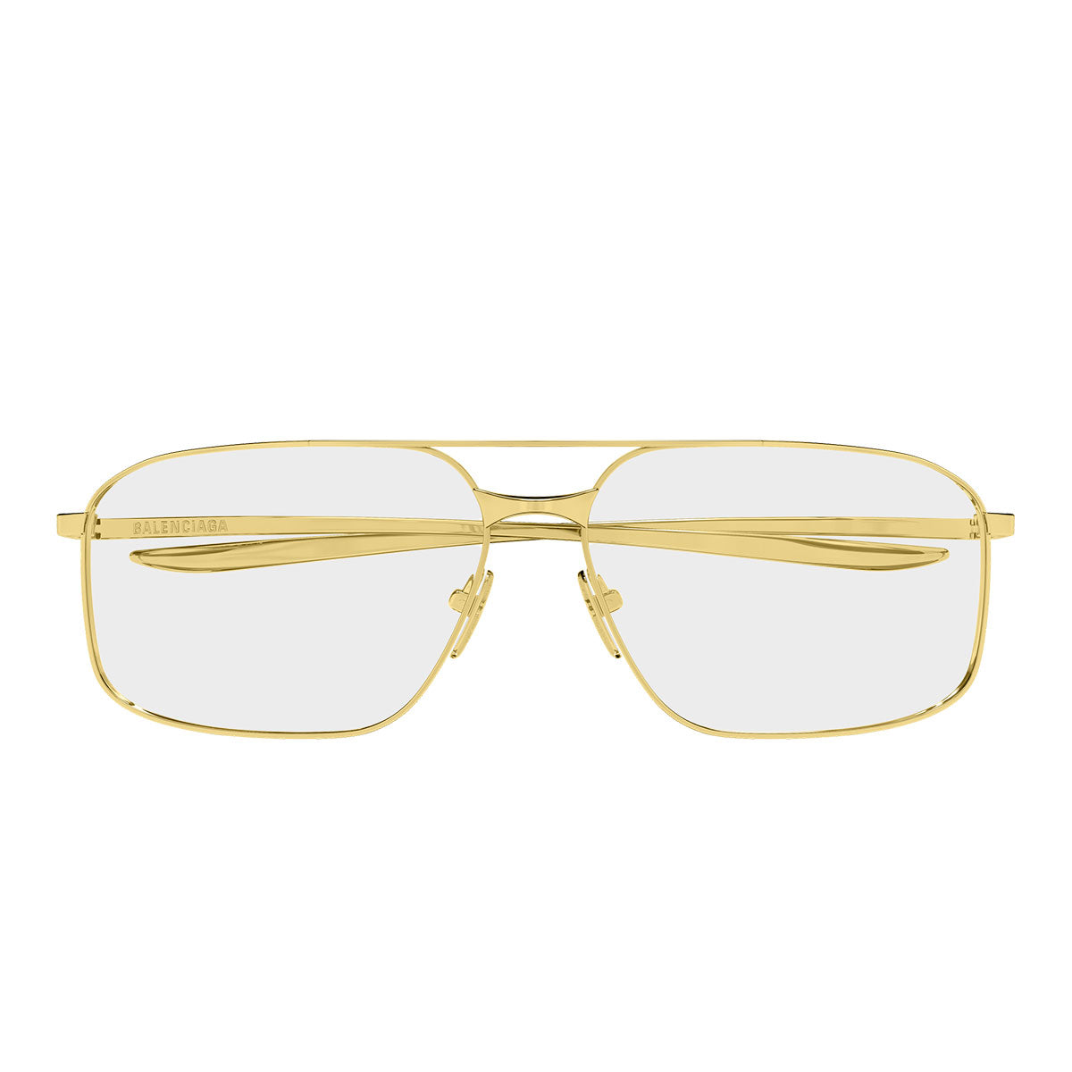 Balenciaga Occhiali da Vista BB0495O 002 Oro/Trasparente Uomo