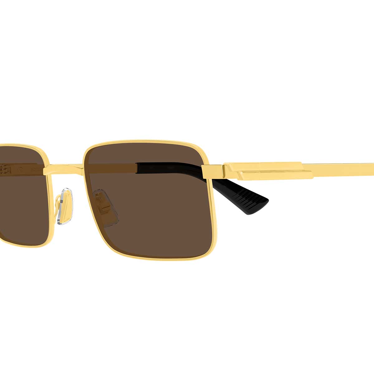 Bottega Veneta Occhiali da BV1469S 005 Oro/Marrone Unisex 3