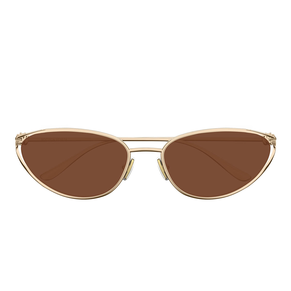 Bottega Veneta Occhiali da Sole BV1330S 003 Oro/Marrone Unisex