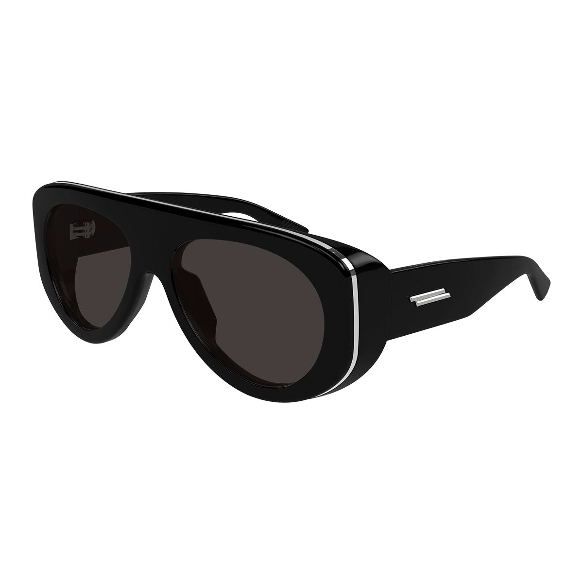 Bottega Veneta Occhiali da Sole BV1362S 001 Nero/Grigio Unisex