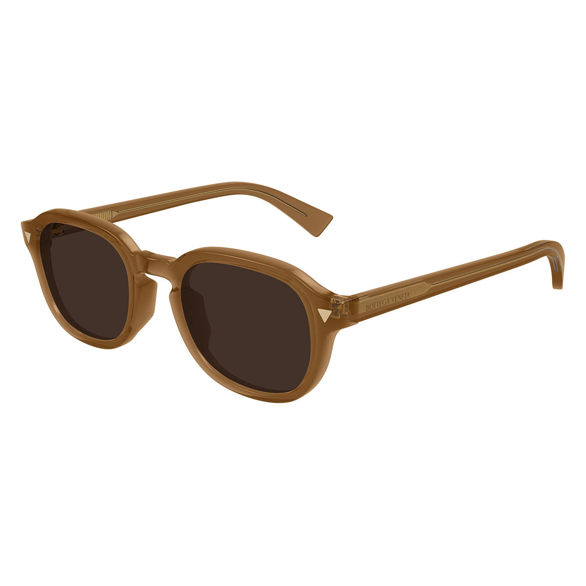 Bottega Veneta Occhiali da Sole BV1364S 004 Marrone/Marrone Uomo