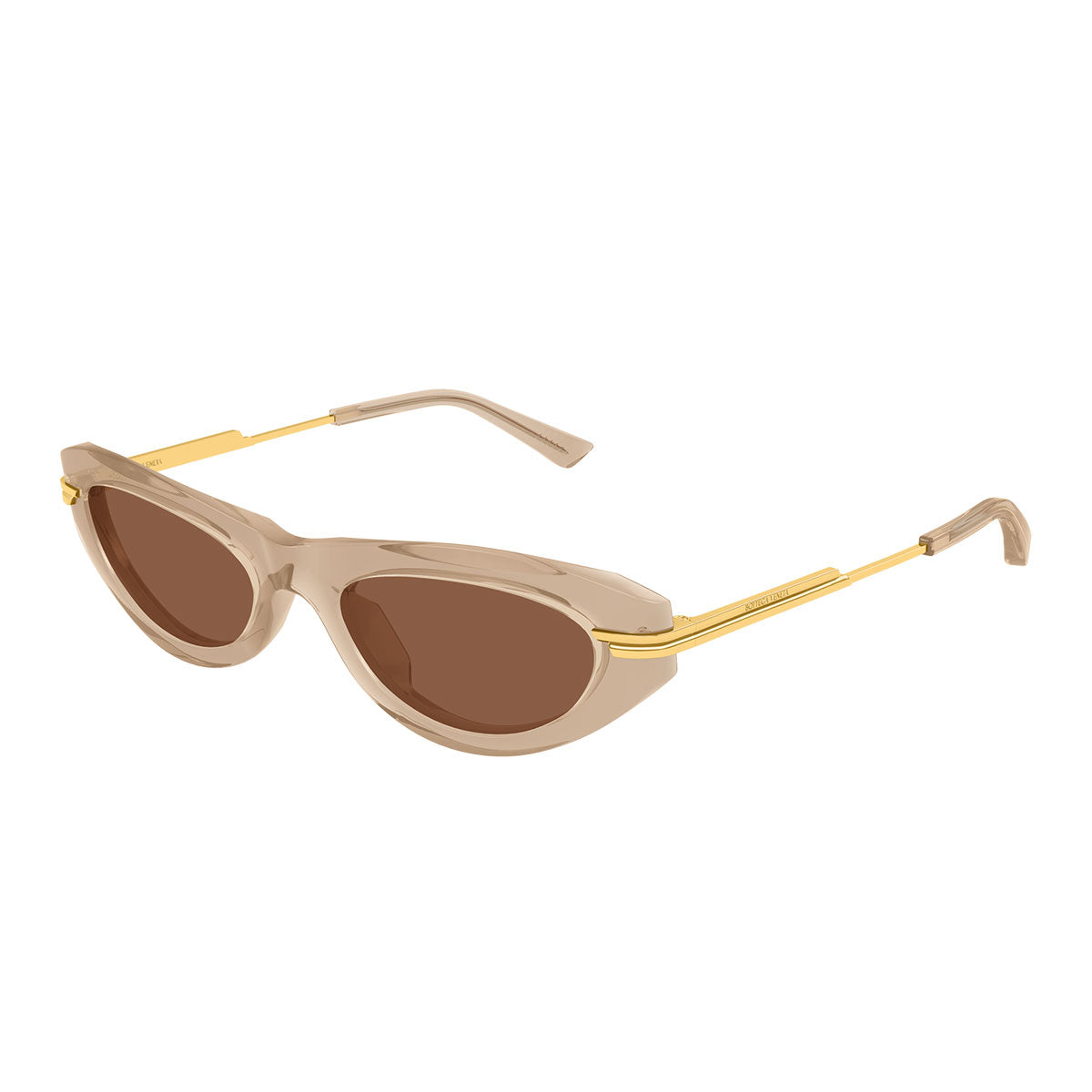 Bottega Veneta Occhiali da Sole BV1368S 005 Oro/Marrone Donna