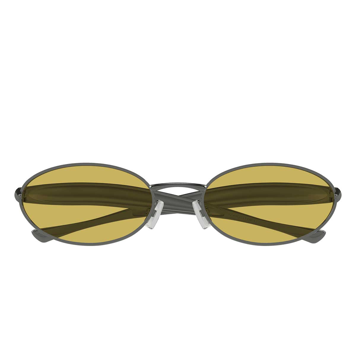 Bottega Veneta Occhiali da Sole BV1386S 002 Rutenio/Giallo Unisex